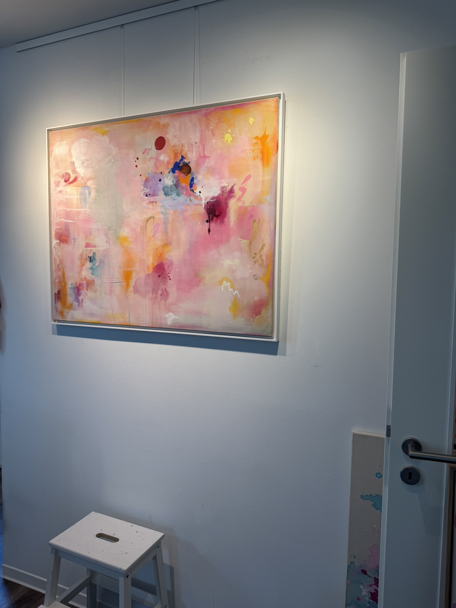 Zuflucht, 2026, Acryl auf roher Baumwollleinwand, Ansicht 10
